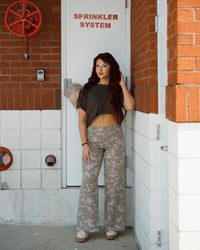 Jane's Camo Wide Leg Jeans