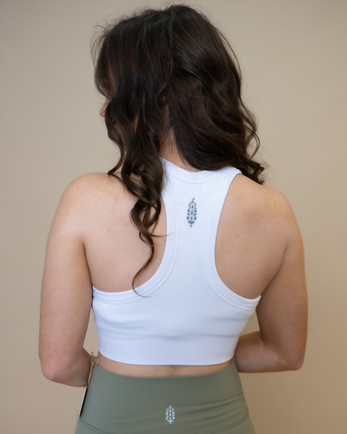 Free People Go To Bra in White