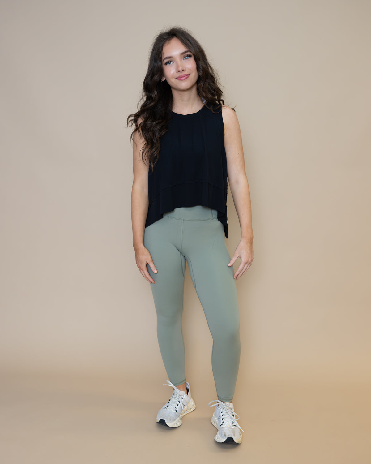 Free People Tempo Tank Black