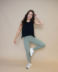 Free People Tempo Tank Black