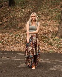 Free People Love Letter Cami Forest Run