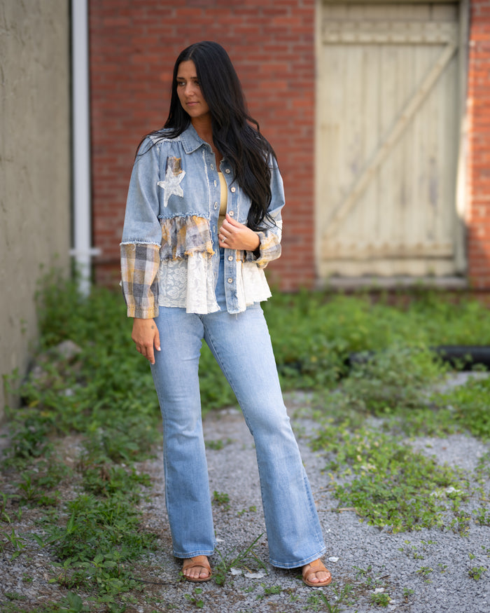 Golden Hour Denim Jacket