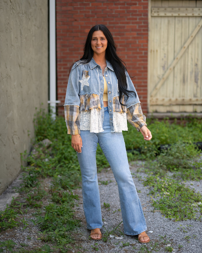 Golden Hour Denim Jacket
