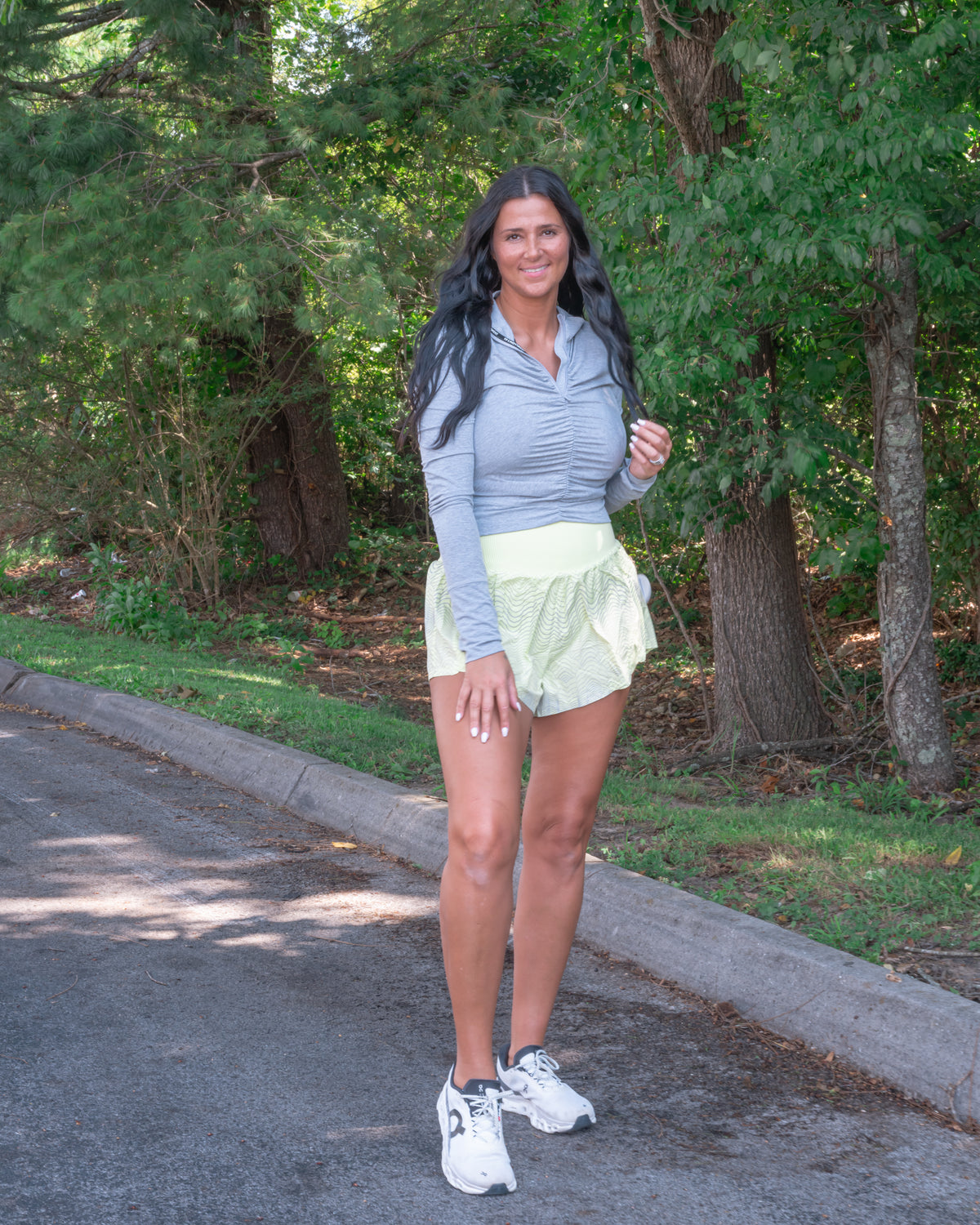 Free People Carpe Diem Reflective Shorts