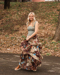 Free People Love Letter Cami Forest Run