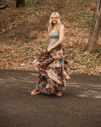 Free People Love Letter Cami Forest Run