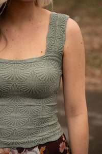 Free People Love Letter Cami Forest Run