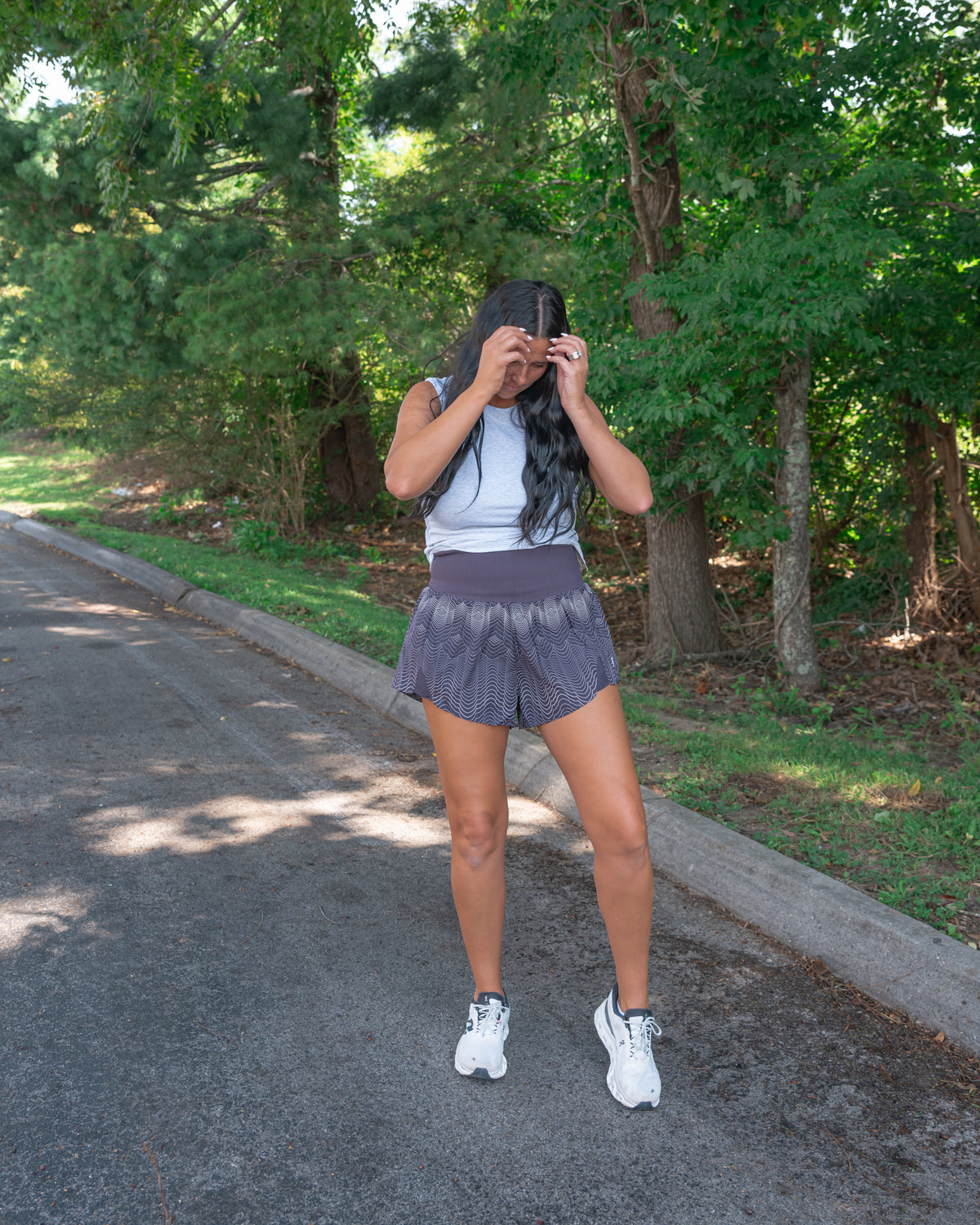 Free People Carpe Diem Reflective Shorts