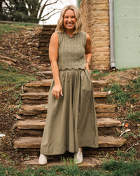 Sage the Label Succulent Sweater Tank