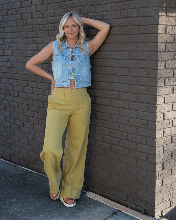 Sadie & Sage Get Away Denim Vest