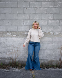 Heather Cozy Knit Sweater