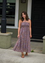 Purple Haze Halter Maxi Dress