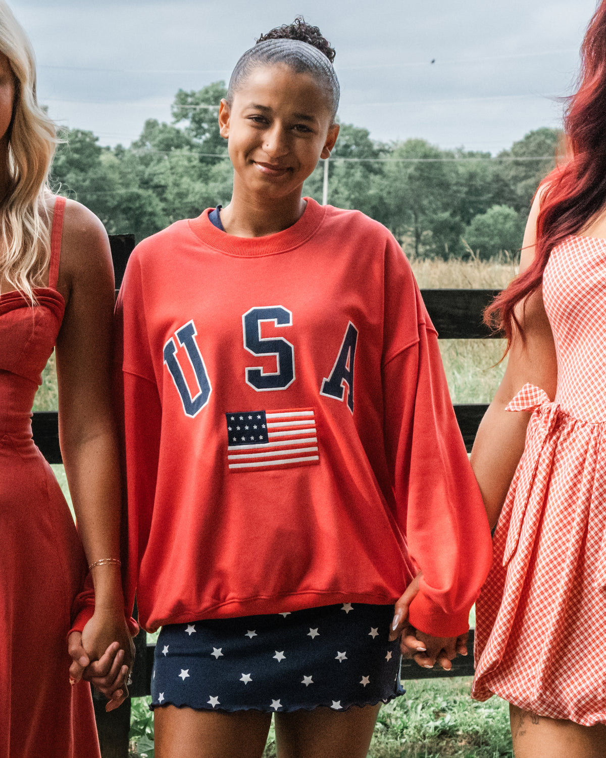 USA Oversized Sweatshirt
