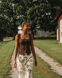 Down to the Wire Tank in Brown