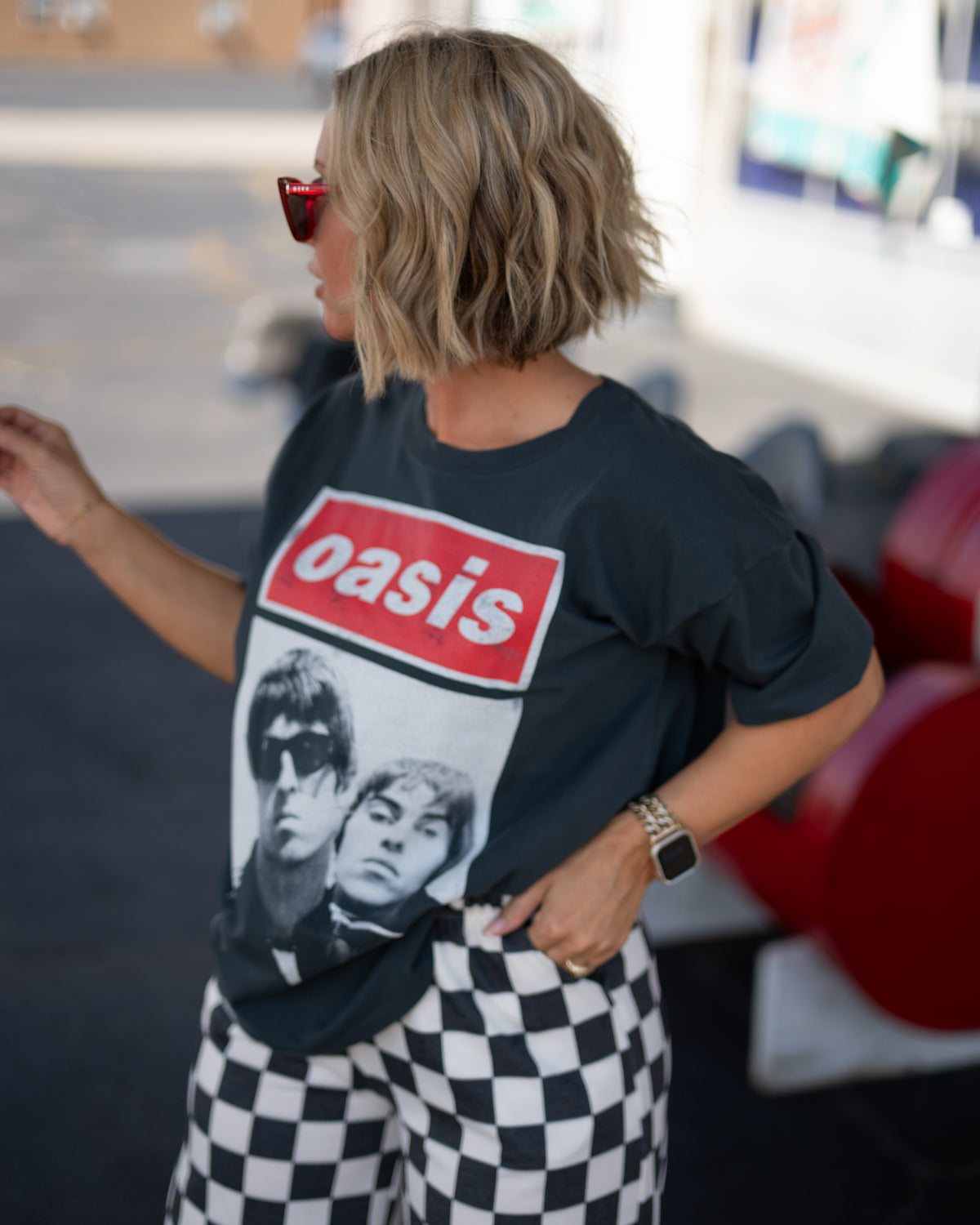 Daydreamer Licensed Oasis Liam & Noel Merch Tee