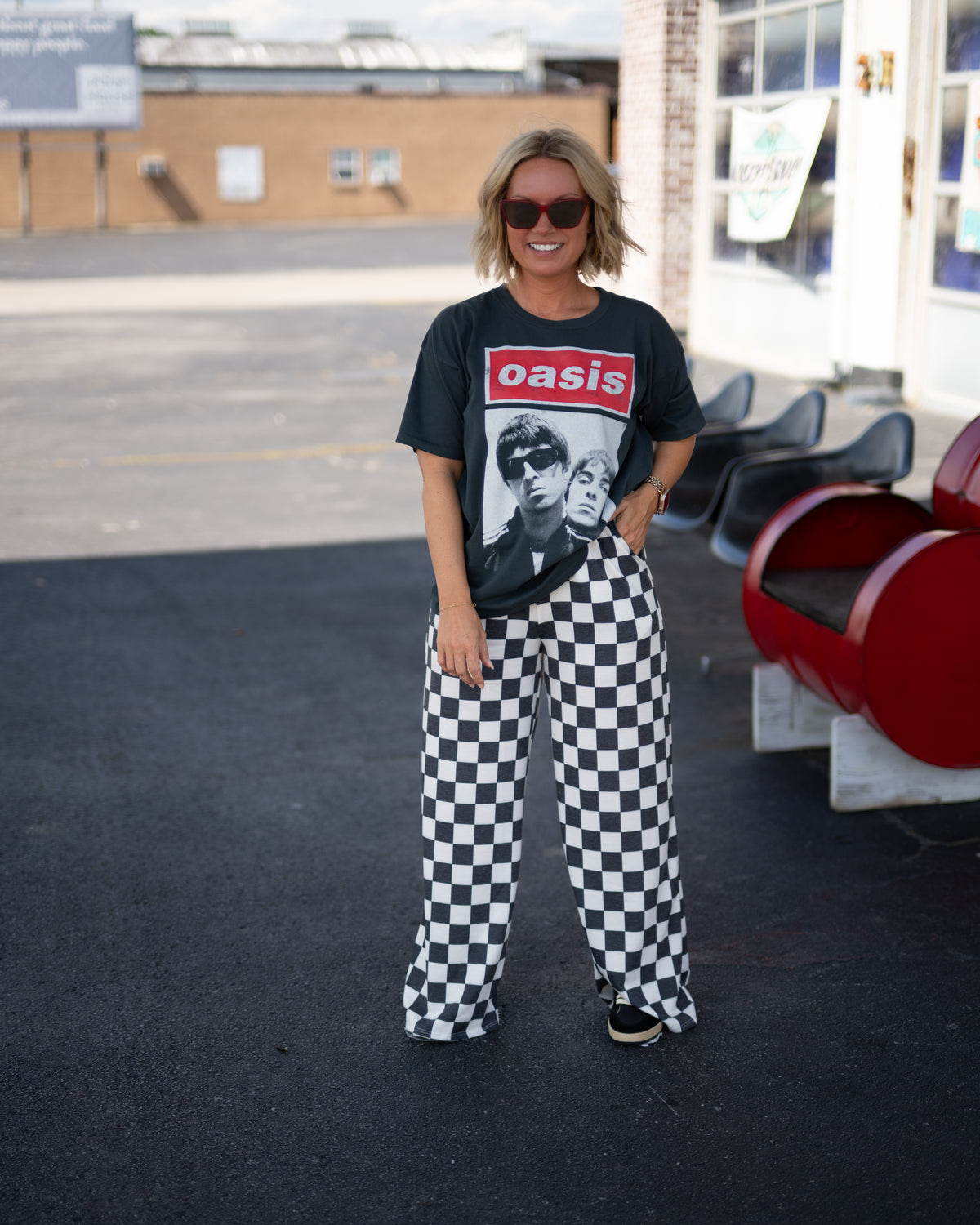 Daydreamer Licensed Oasis Liam & Noel Merch Tee