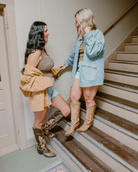 Free People Lemon Denim Jacket