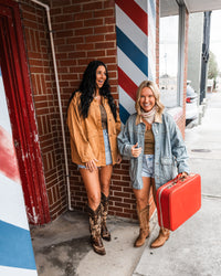 Free People Lemon Denim Jacket