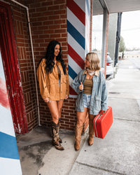 Free People Lemon Denim Jacket