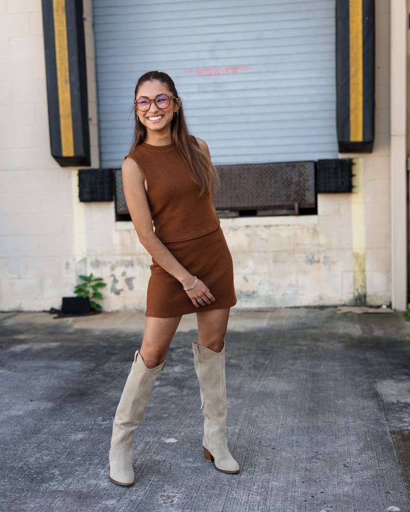 Sadie & Sage On a Stroll Knit Tank