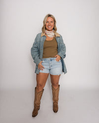 West & Main Denim Shorts