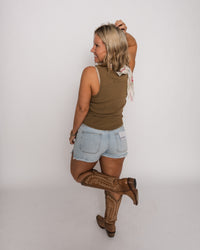 West & Main Denim Shorts