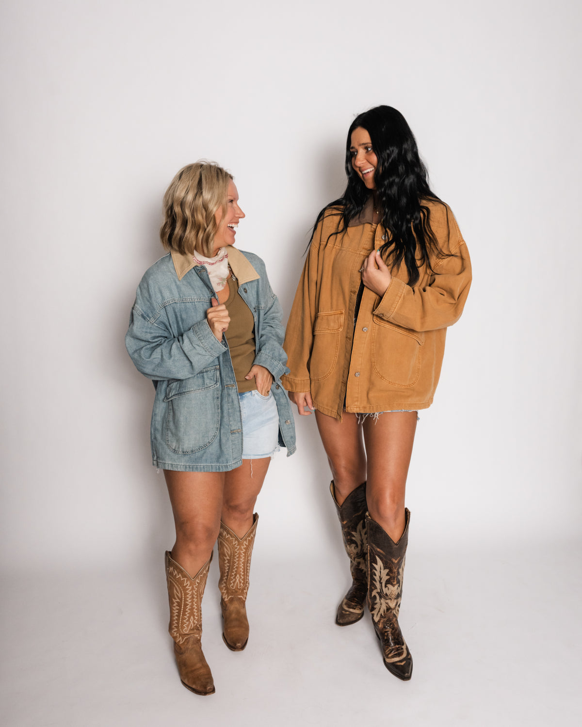 Free People Lemon Denim Jacket