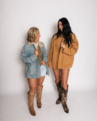 Free People Lemon Denim Jacket