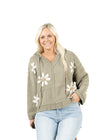 Coming Up Daisies Sweater