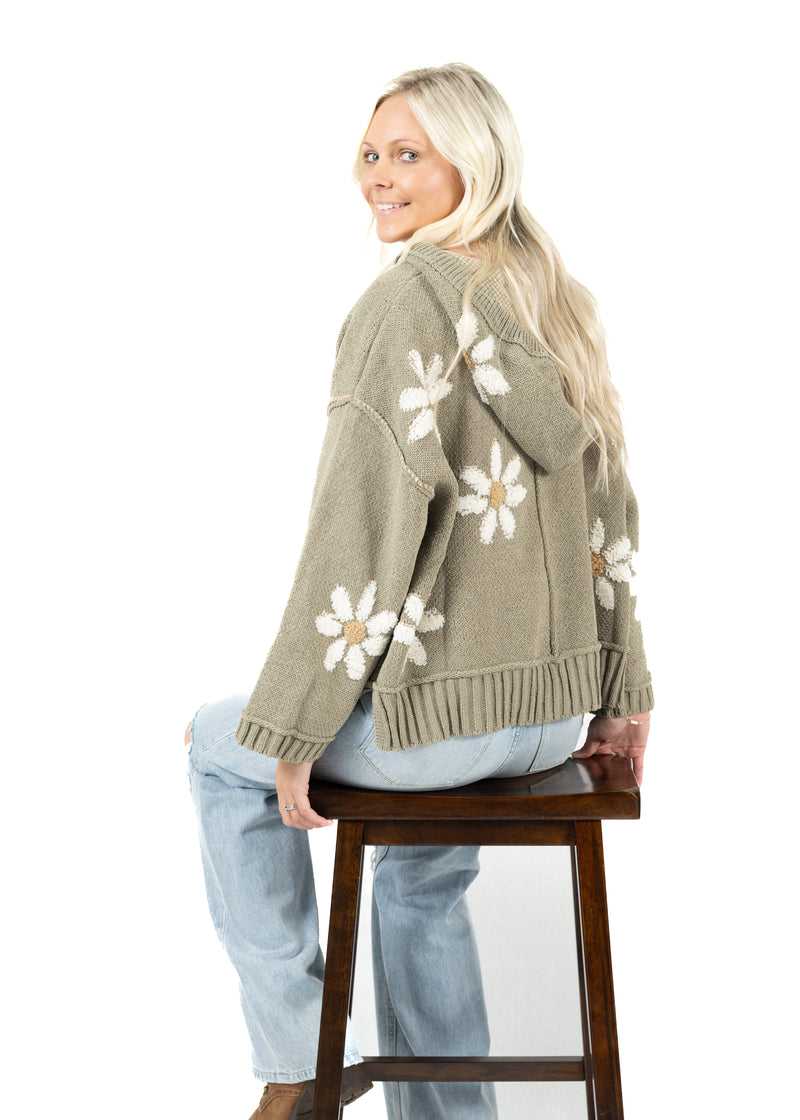 Coming Up Daisies Sweater