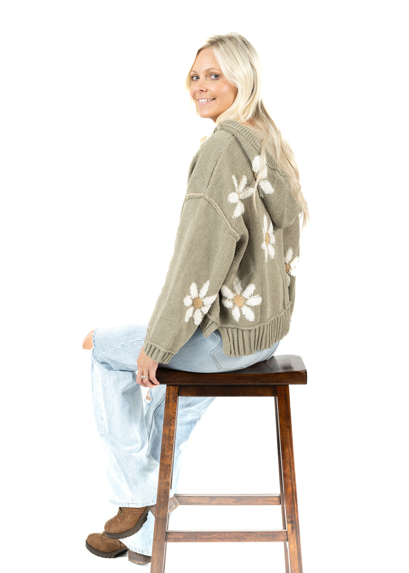 Coming Up Daisies Sweater