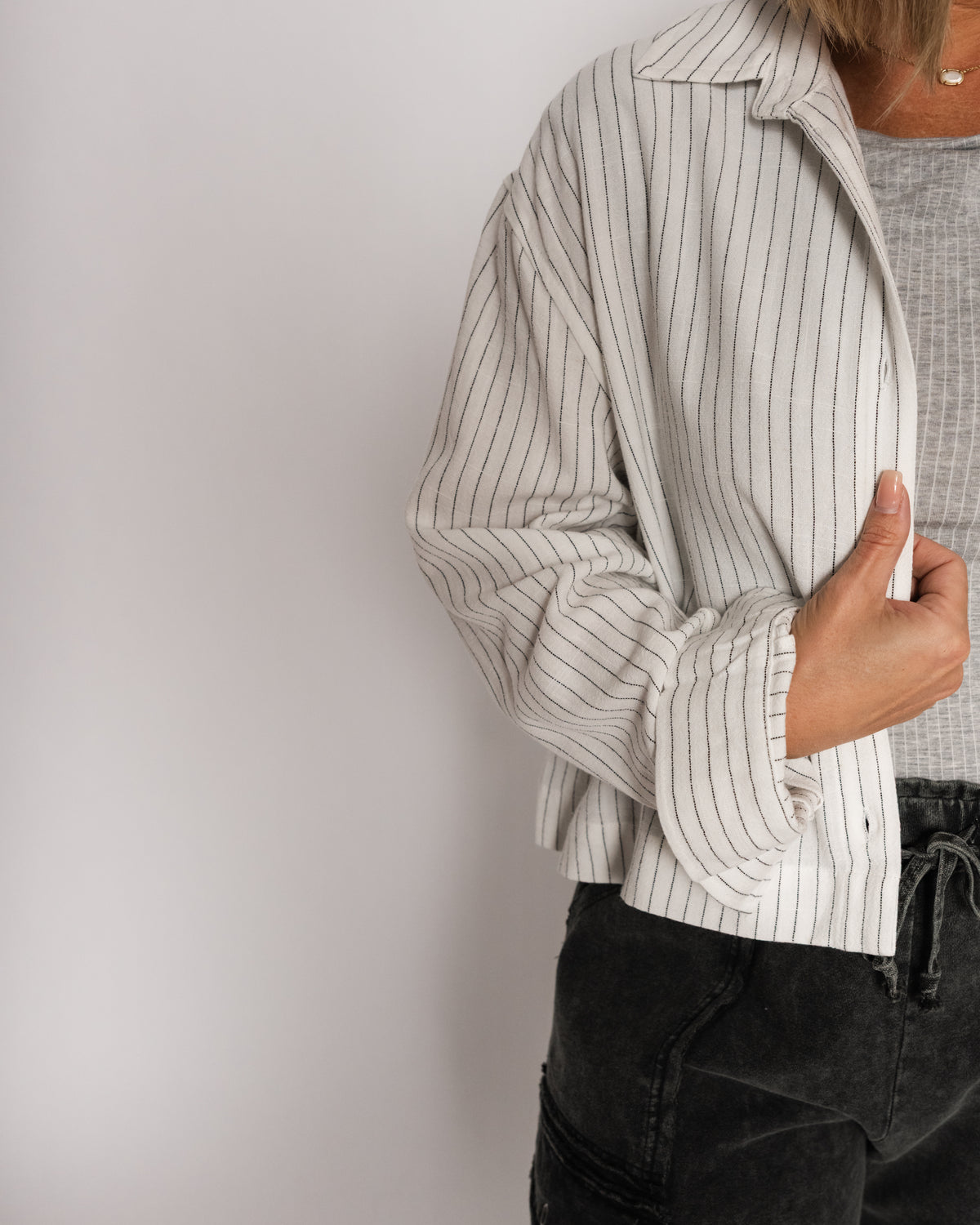 Out of Office Button Up