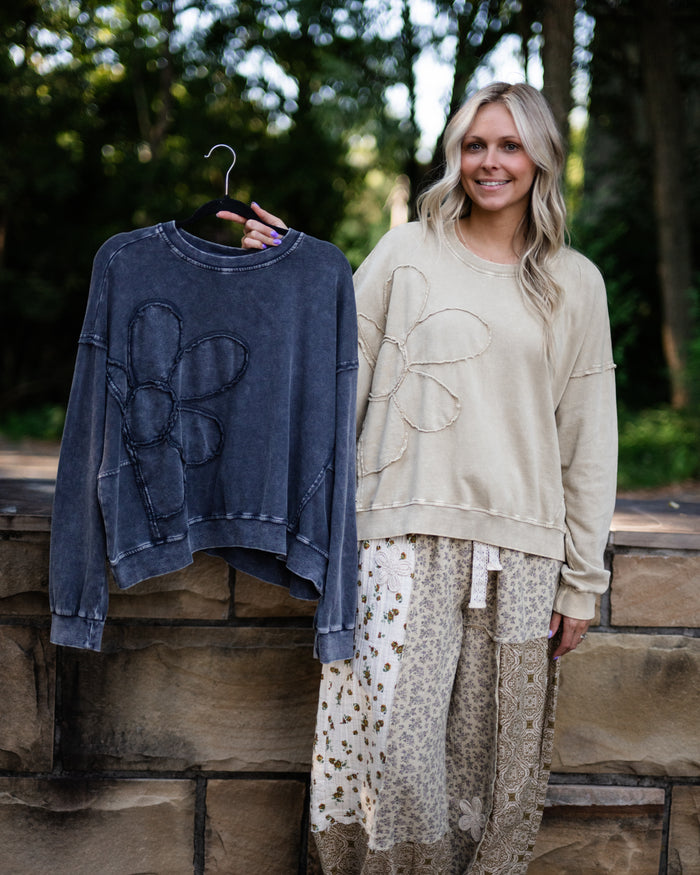 Pretty Petals Sweater