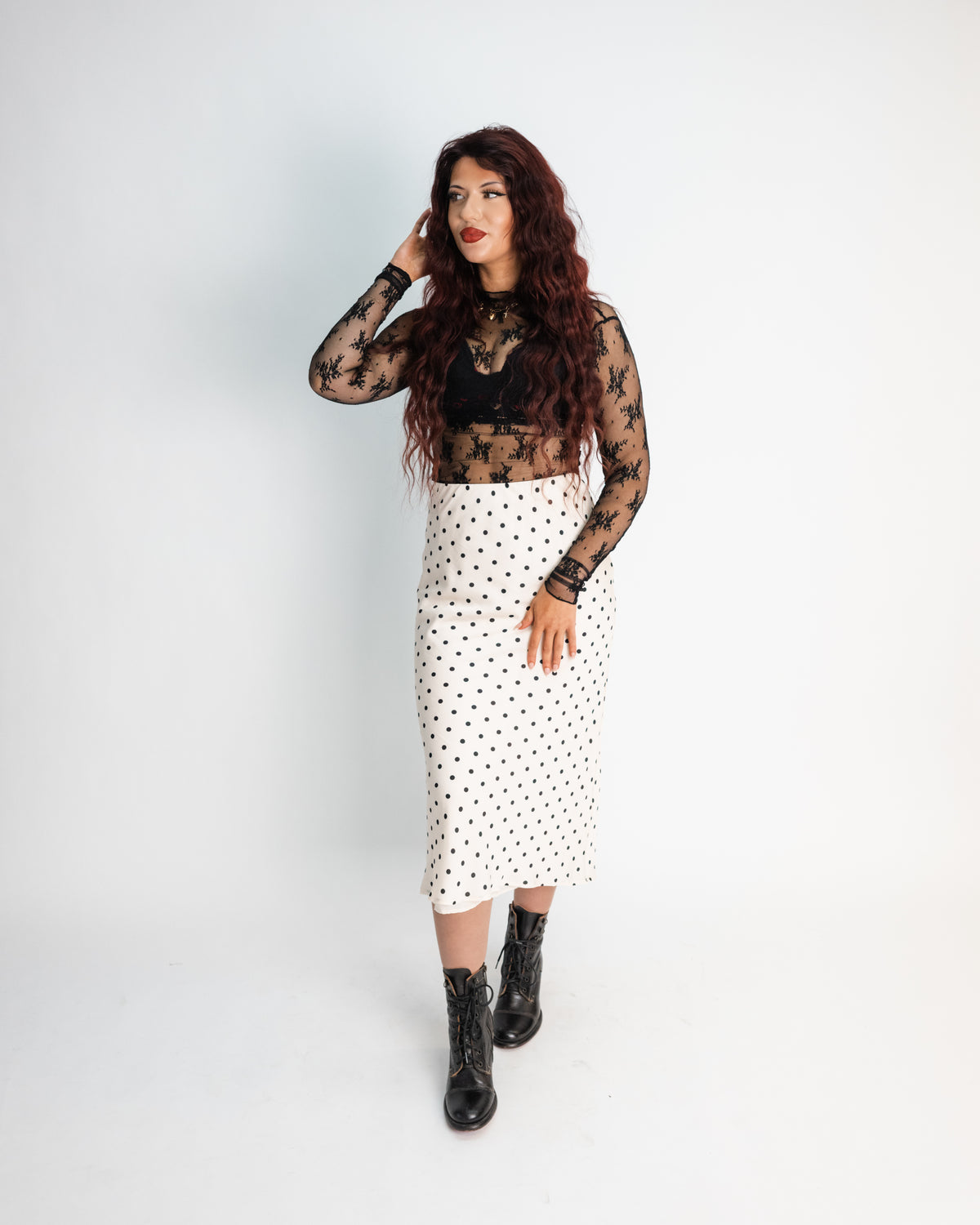 Dottie Darling Maxi Skirt