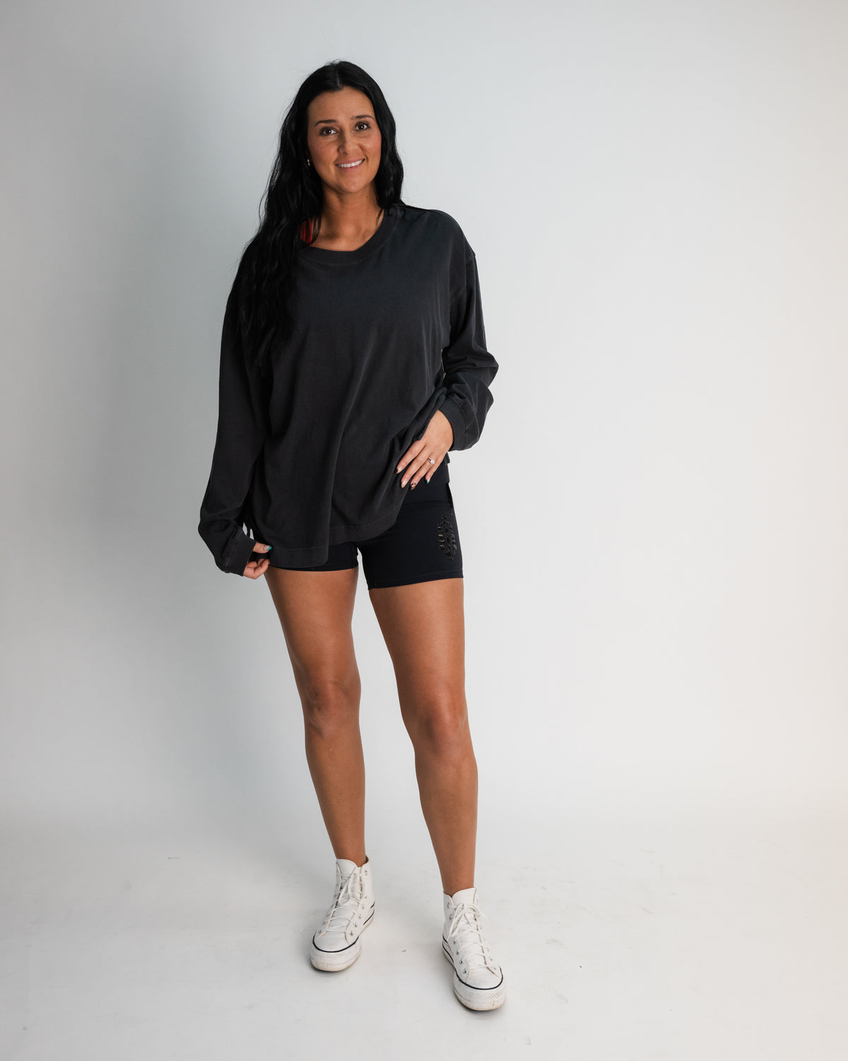 Free People Hustle Layer Black