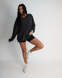 Free People Hustle Layer Black