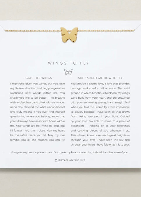 Wings To Fly Icon Necklace