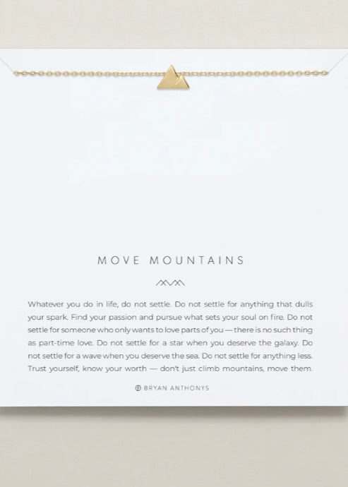 Move Mountains Necklace