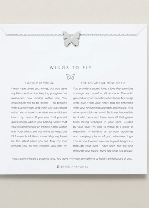 Wings To Fly Icon Necklace