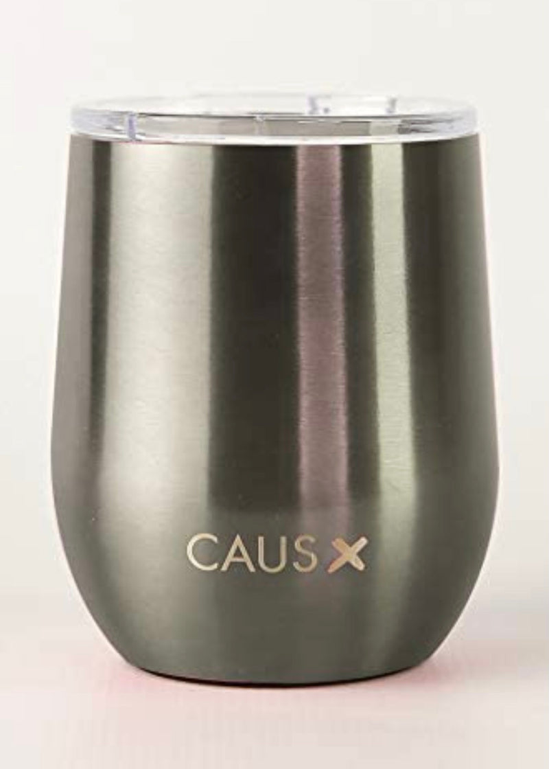 Caus Cup 8oz Small Drink Tumbler - Human Trafficking