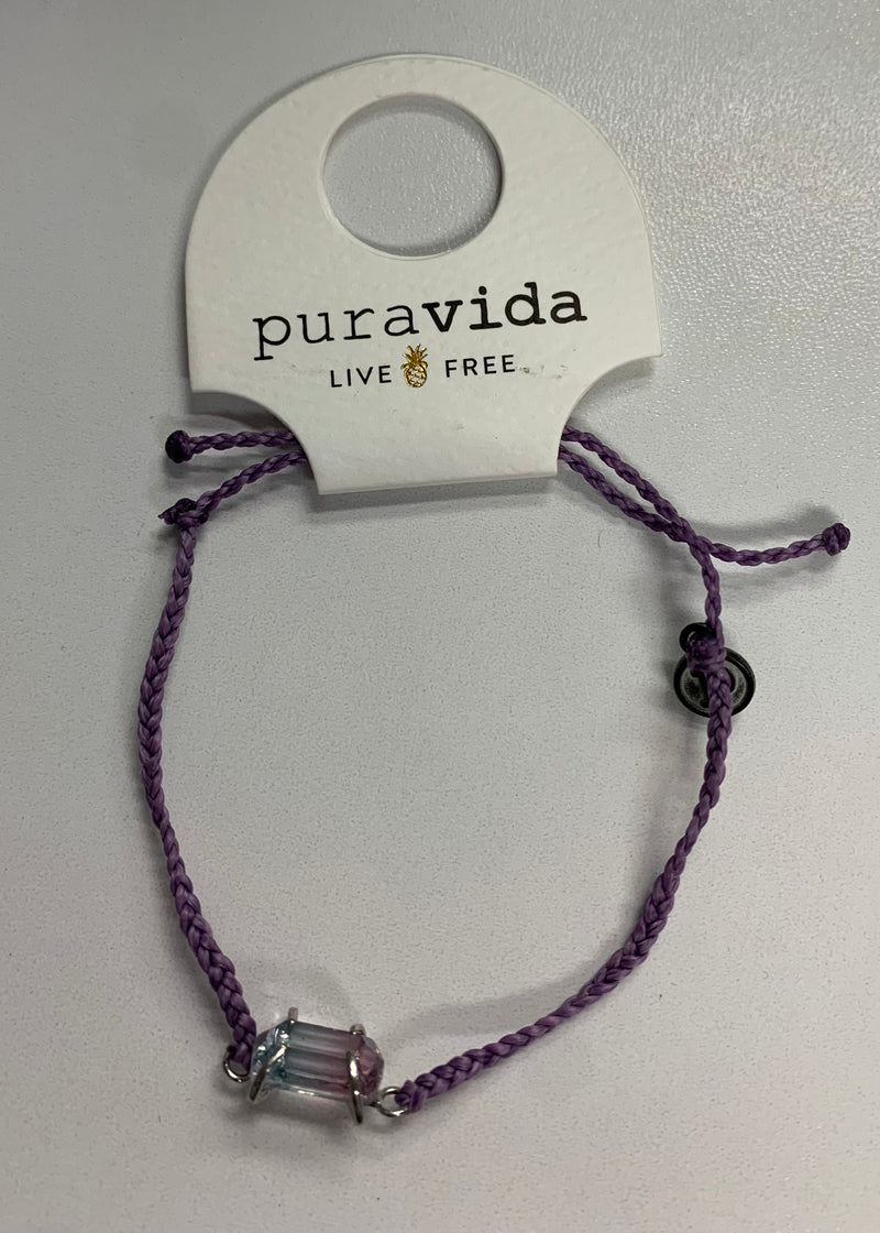Puravida Mermaid Quartz Charm Bracelet