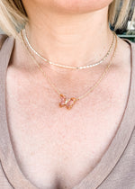 Farrah B Butterfly Necklace