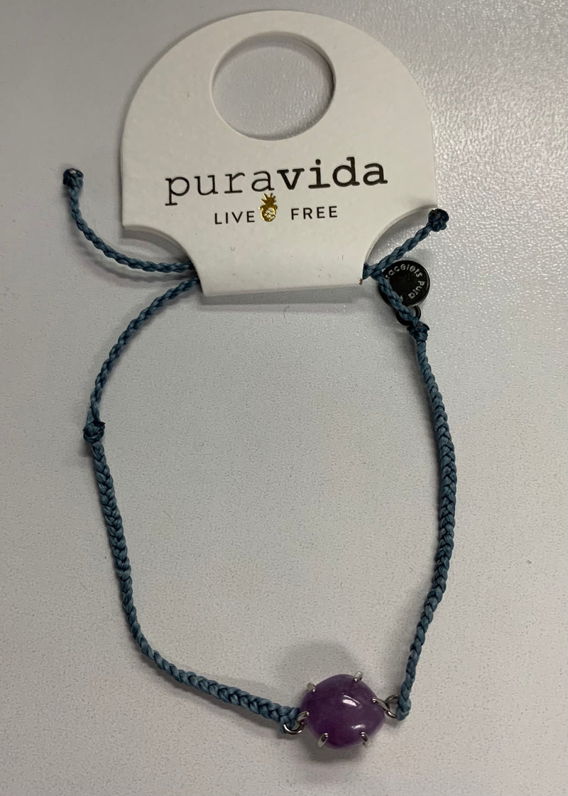 Puravida Crystal Cove Charm Bracelet